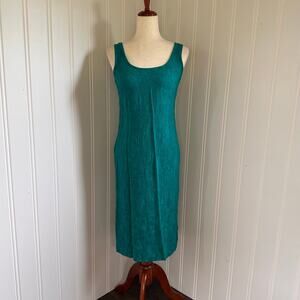 Elegant Teal Midi Dress